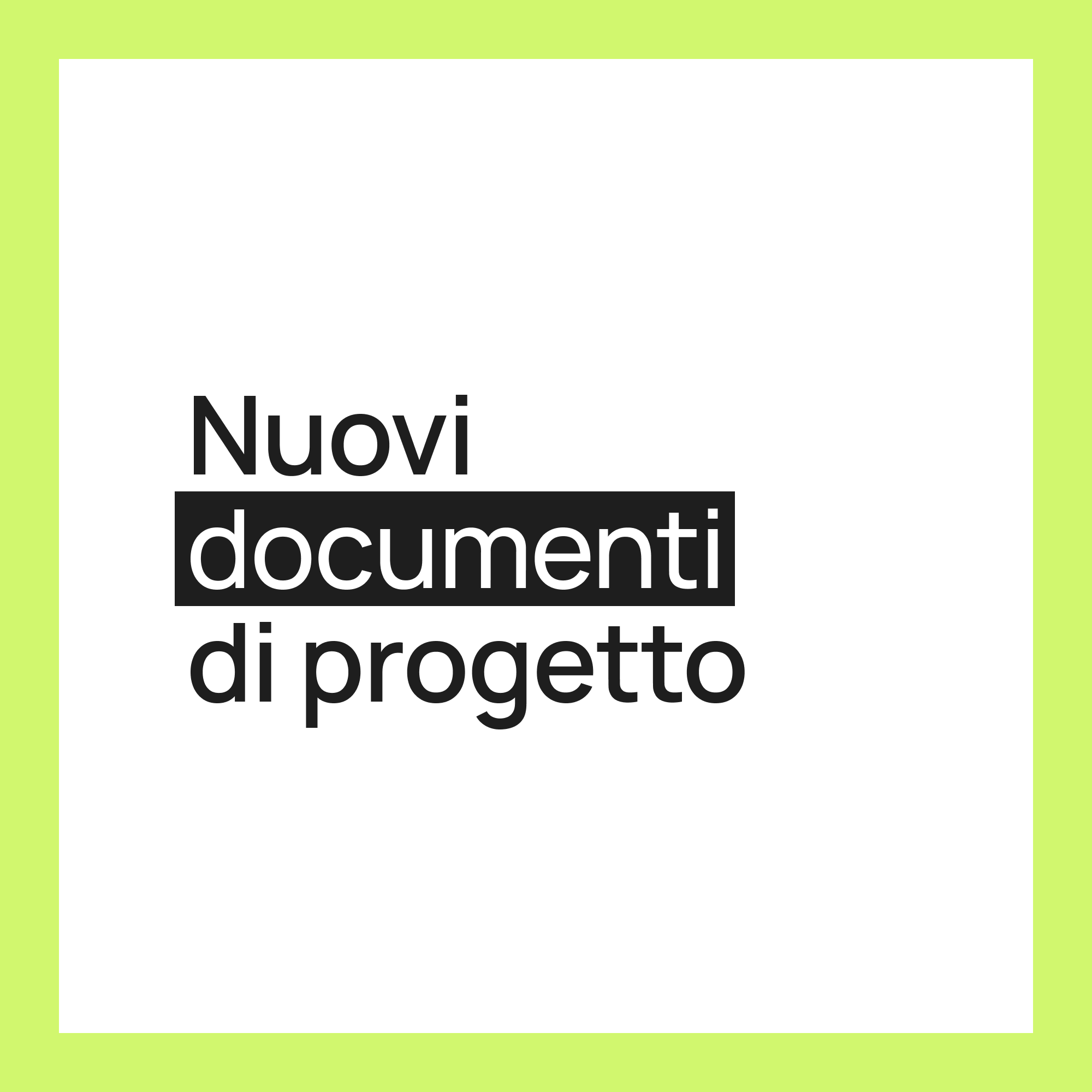 Aggiornamento documenti di progetto – disponibile il Manuale tecnico API CPA